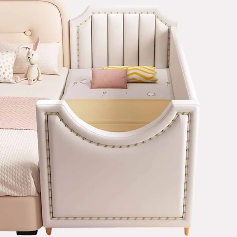 Fashion Guardrail Children Beds Safety Near Beauty Castle Children Beds Girl Princess Camas Dormitorio Bedroom Furniture