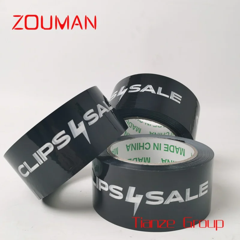 Custom , Adhesive Customize Transparent Bopp Logo Tape pvc tape packing with Logo Printed