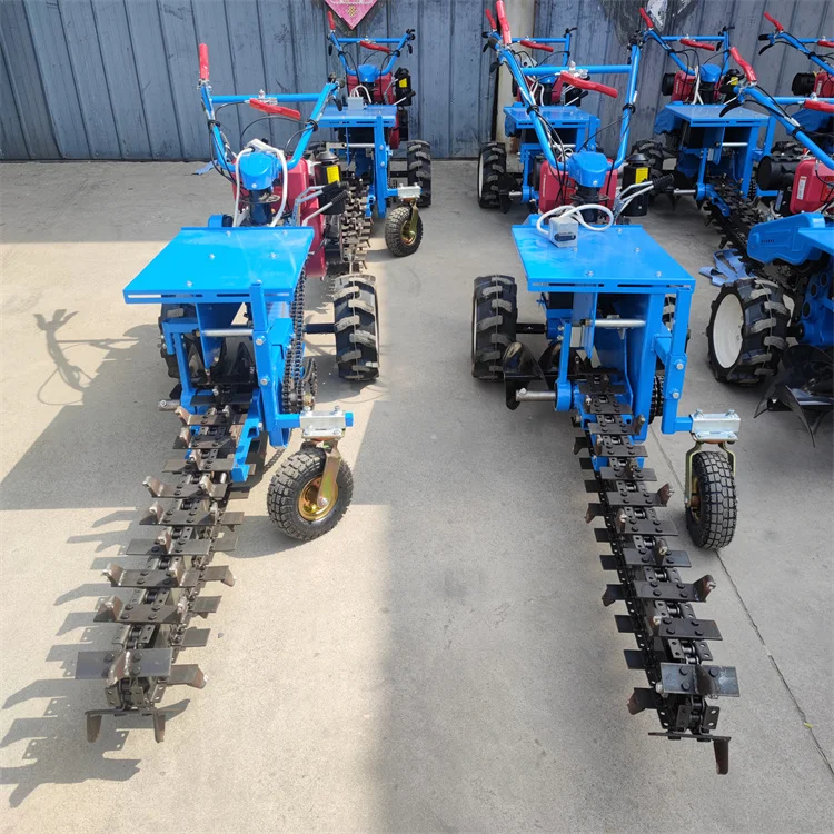 Wheel Trencher Tow Behind Wheel Trencher Customized 500mm Depth for Small Farm Garden Drainage Sprinkler Line High Quality Sale