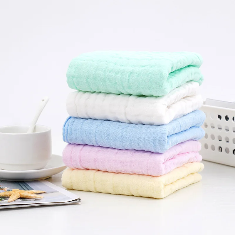 Premium Cotton Face Wash Cloth - Soft And Absorbent Towels For Face, Hand, And Bathing - 11x11 Inches - Perfect Bathroom Accesso