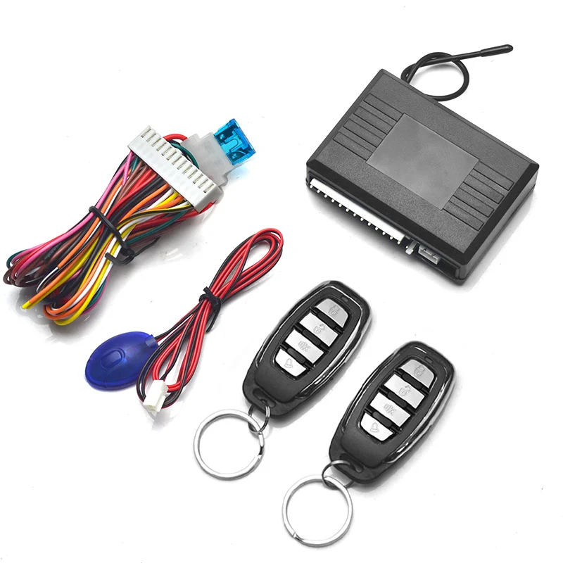 

Universal Car Remote Central Lock Door Keyless Entry Car Alarm Systems Open The Trunk with Light Flashesremote Control