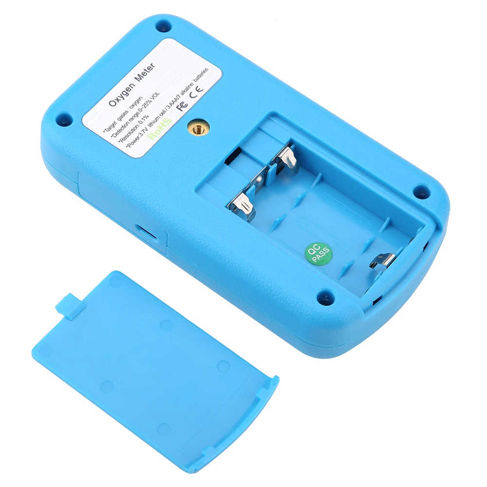 803 Oxygen Gas Detector Gas Leak Detector 803 Blue Digital Display Oxygen Gas Leak Detector 10~+50℃ Oxygen Gas Detector