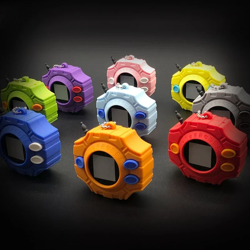 EE01 Anime Digital Monster Digivice Portachiavi per donna Uomo Borsa per auto Ciondolo Chiave Digimon Adventure Accessori Cosplay PendanIo0!