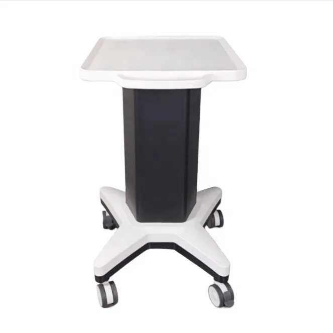 Medical Beauty Clinic Dental Oral Tools with Tray Mobile Trolley Storage Trolley