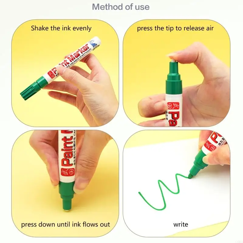 

CORA Fadeproof Sunproof Paint Marker Pen Multipurpose Waterproof Underwater Paint Pen For Diving Swimming And Water Activity