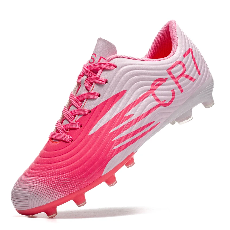 

New TF/FG High Quality Professional Fast Grass Soccer Shoes Ultralight Training Studded Football Boots Mens Football Field Boots