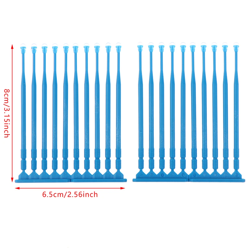 Bâtons d'applicateur dentaire, pointe arina pour couronne dentaire, placage de porcelaine, matériaux dentaires de poulet, applicateur de brosse, 20 pièces par boîte