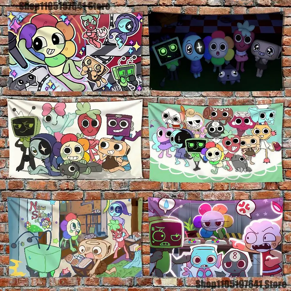 

D-Dandys W-World Goob Bassie Astro High-Quality Flag Tapestry Banner Bedroom Living Room Bar Party Wall Decor Outdoor Use