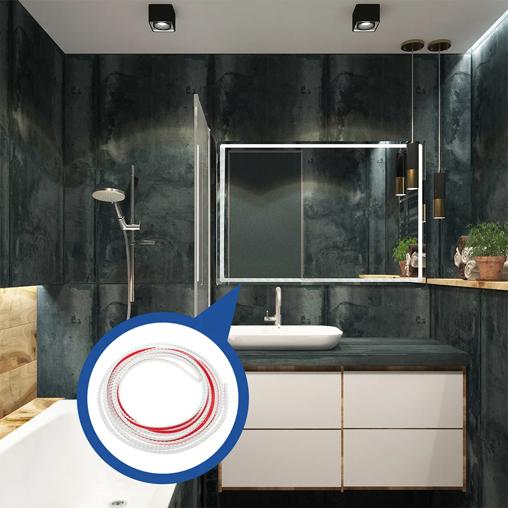 

Embossment Molding Trim Wall Trim Adhesive Flexible DIY Peel and Stick 3D Relief Pattern Home Decor for Smooth Surfaces