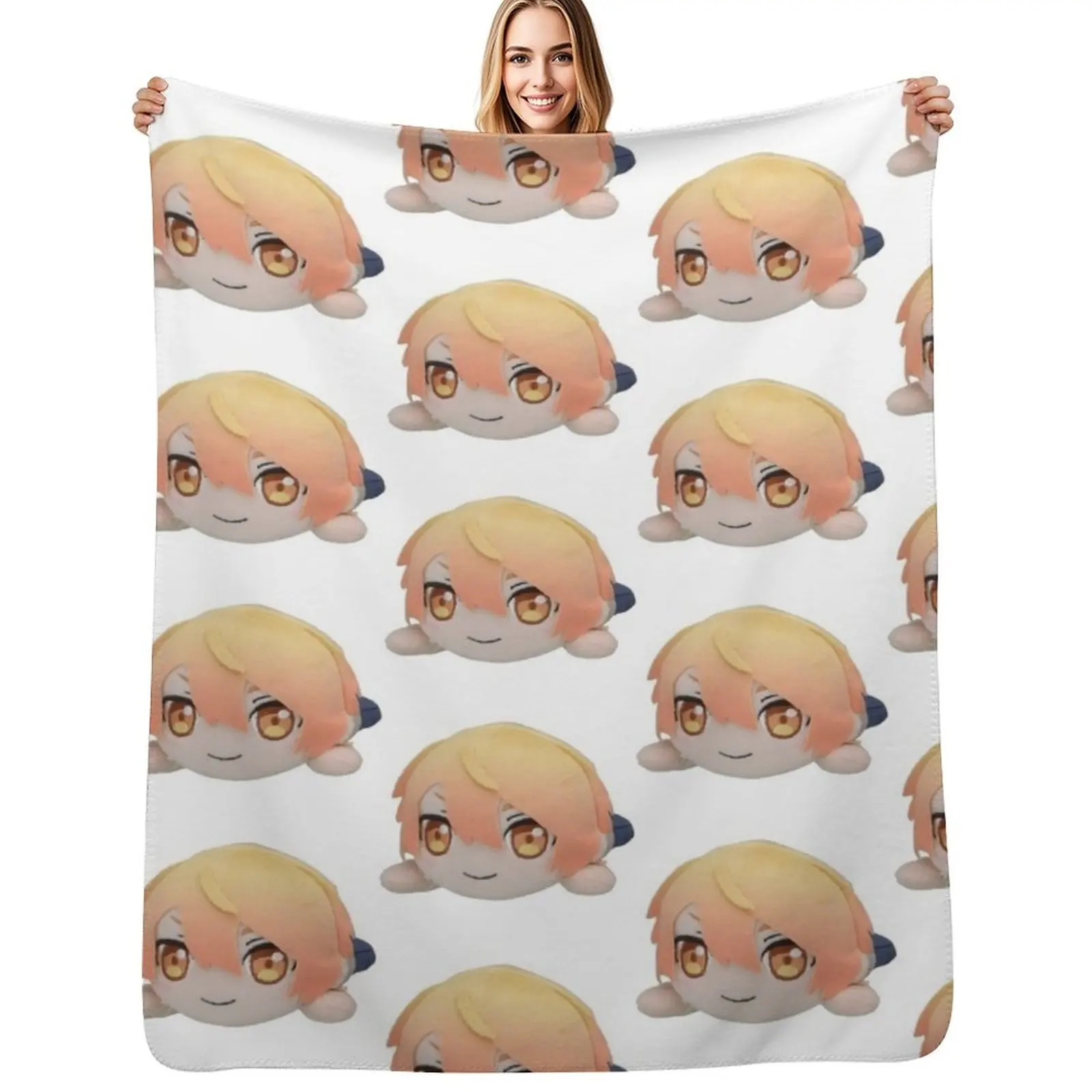 

Tsukasa Tenma plush Throw Blanket Warm Cozy Throw Blanket for Living Room Couch