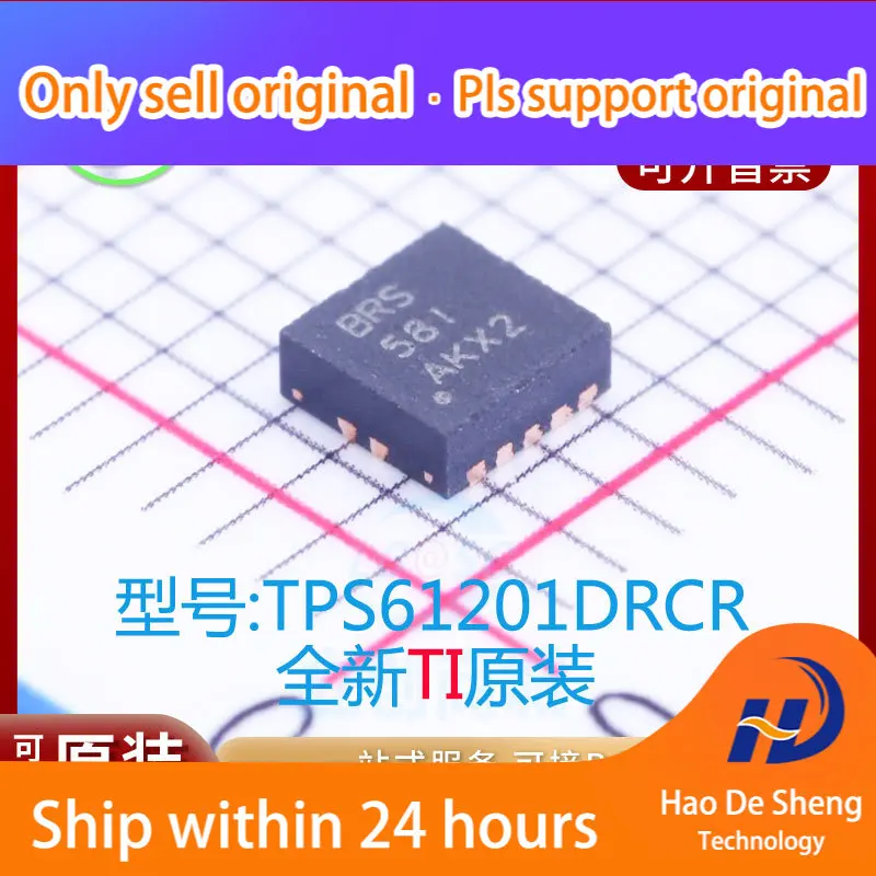 

10PCS/LOT TPS61201DRCR TPS61201 Logo BRS VSON-10 New Original in Stock Power bank