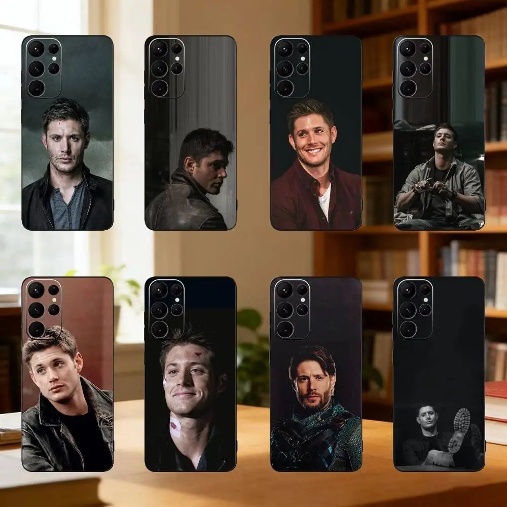 

J-Jensen Ackles D-Dean Winchester phone Case For Samsung S25,24,21,22,23,30,Ultra,20,Plus,Fe,Lite,Note Soft Black Cover