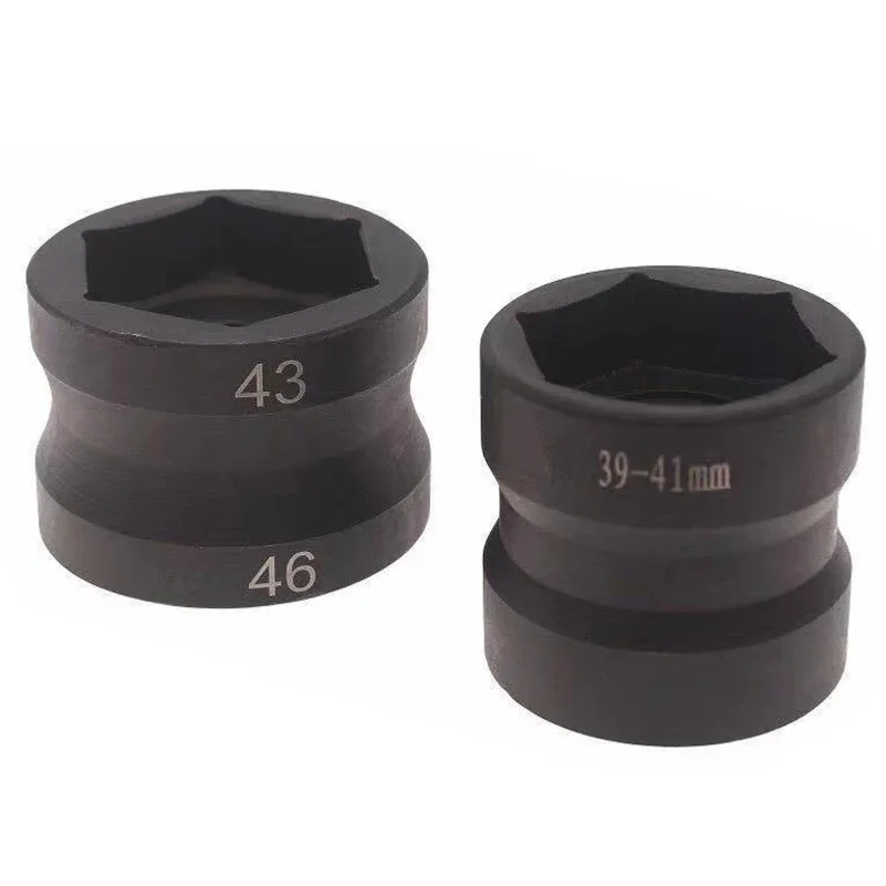 

1 Piece 39mm-41mm/43mm-46mm Double Head Socket Multi-functional Nut Sleeve Pulley Nut Removal Tool For Motorcycle Scooter