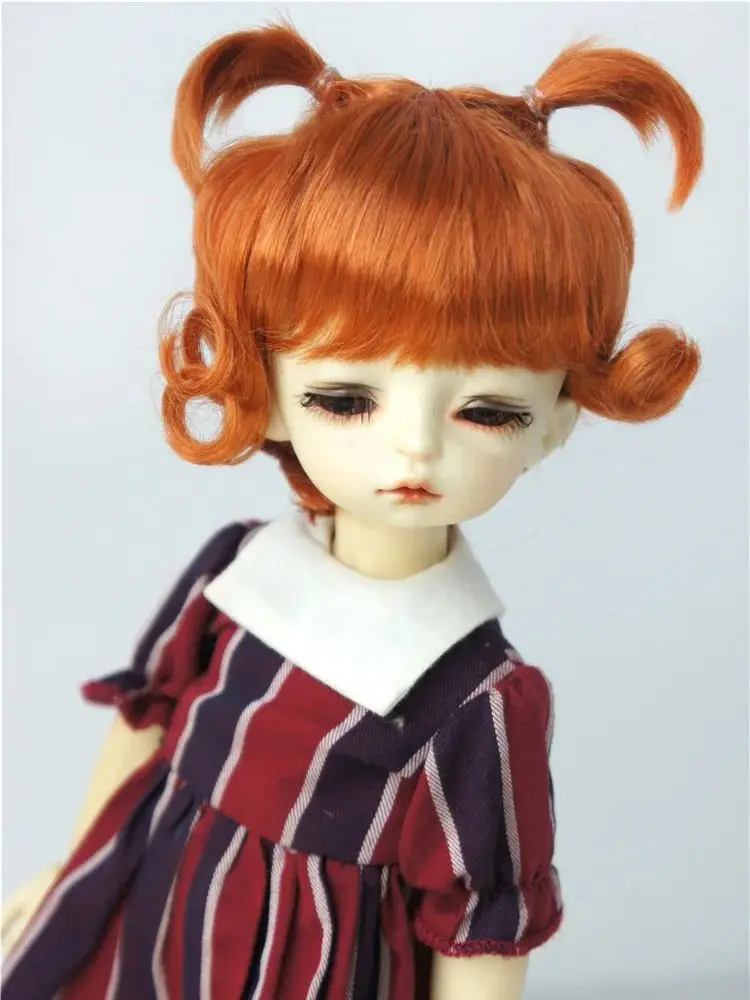 

Короткие парики BJD JD459B, синтетический мохер для кукол YOSD MSD SD, масштаб 1/6, 1/4, 1/3, размеры 6-9 дюймов