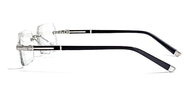 Mode Diamant Anti-blau Licht Lesebrille Frau Mann Randlose Brillen Blockieren Blau Licht Schutz Brillen +1,0 Bis +4,0 – Detail 10