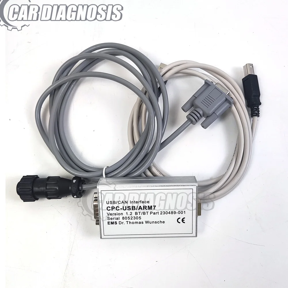 For Toyota BT TruckCom Forklift Canbox CPC USB ARM7 diagnostic cable truck box diagnosis tool CAN Interface Can bus line