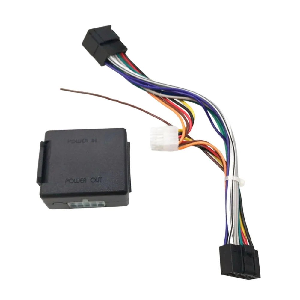 Commercial Vehicle 24V to 12V Harness Supporting 5A Load Capacity and Compatibility with Standard Truck Wiring