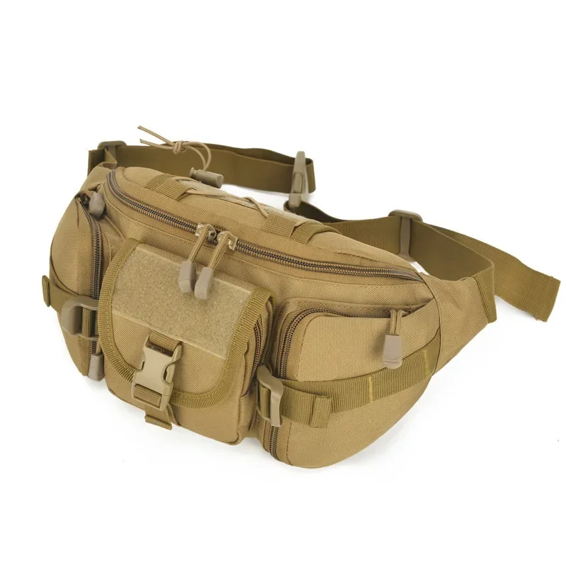 Outdoor casual camouflage multi-functional men's fanny pack