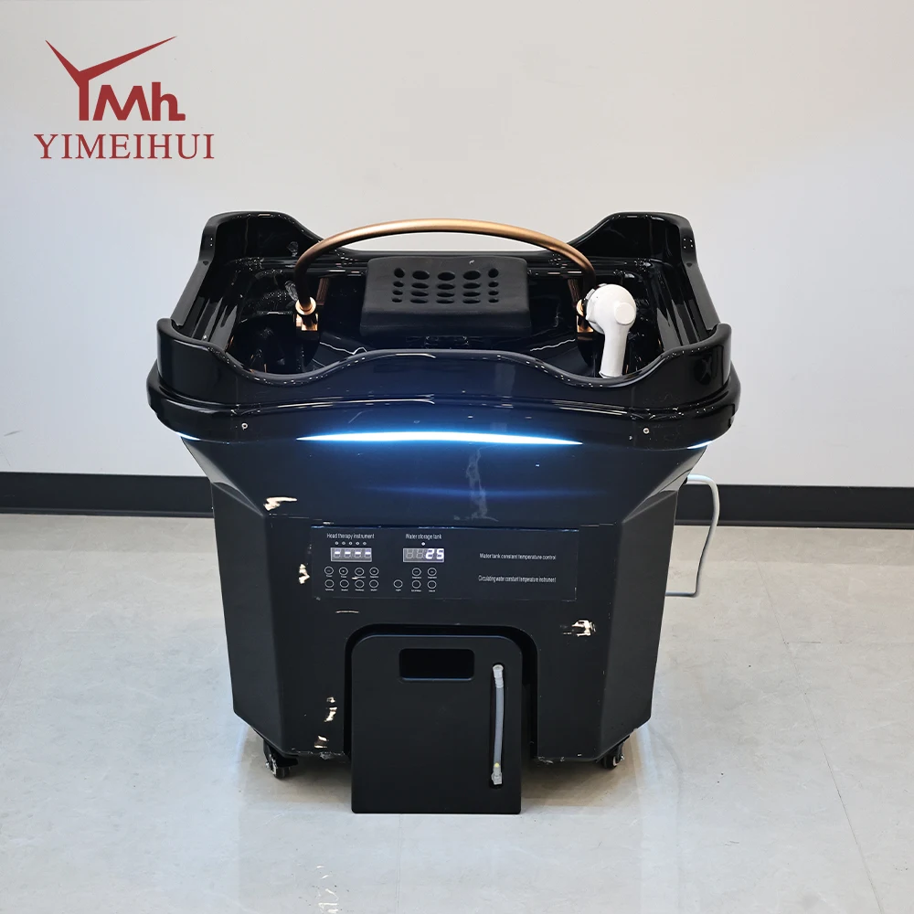 Portable japanese electric 40L no plumbing hair wash shampoo basin for salon