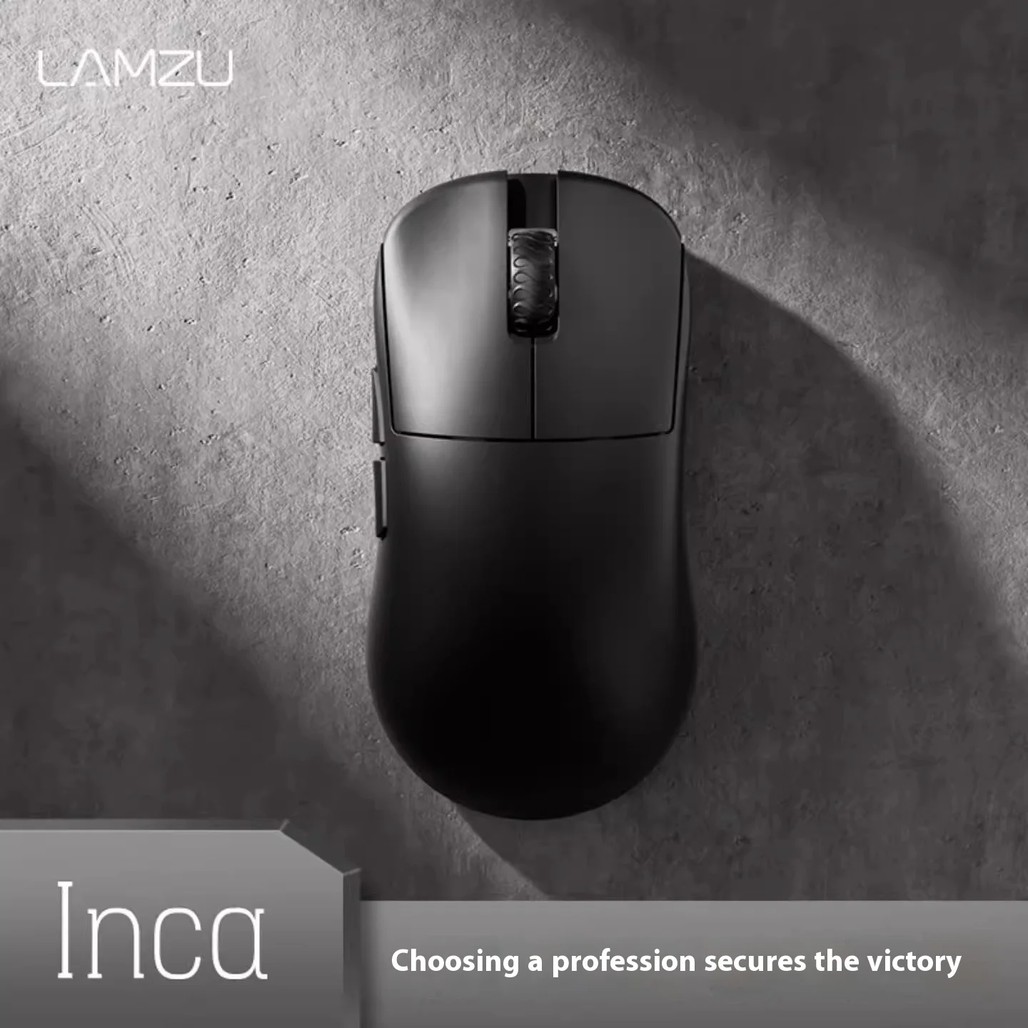 LAMZU INCA ワイヤレスマウス PIXART3950 センサー Nordic52840 8K FPS 