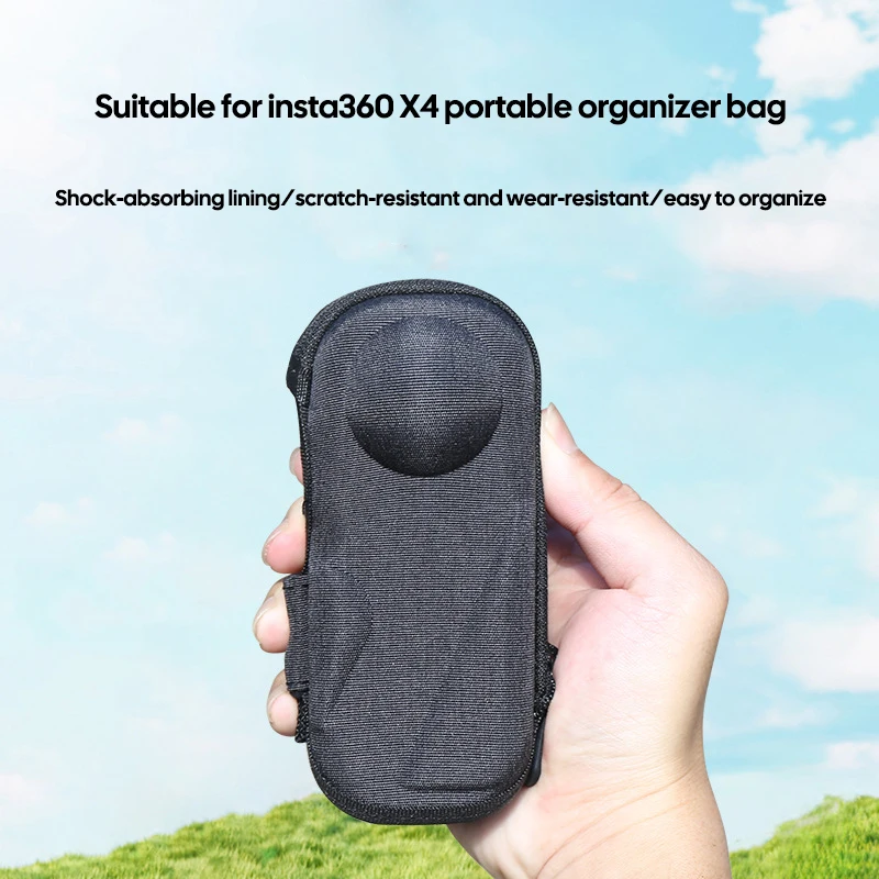 Mini Storage Bag Body Bag Stand-Alone Bag Bare Protection Bag For Insta360 X4 Case Portable And Versatility Practical Durable