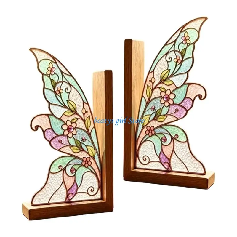 C7AB Bookshelf support pair with bases for reading corner display
