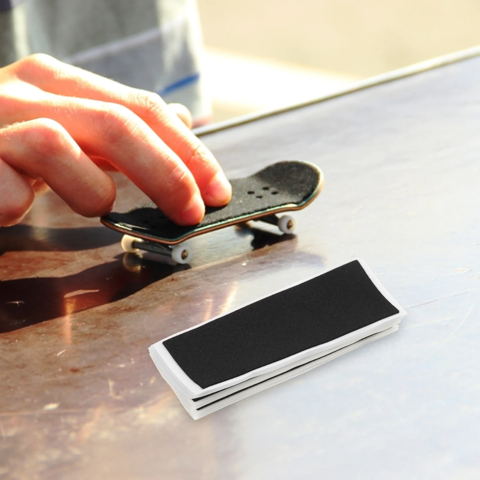 10 قطعة شريط لحام لوح الأصابع مادة رغوية ملصق متين مضاد للانزلاق لاستبدال لوح التزلج ملحقات غير قابلة للانزلاق #6