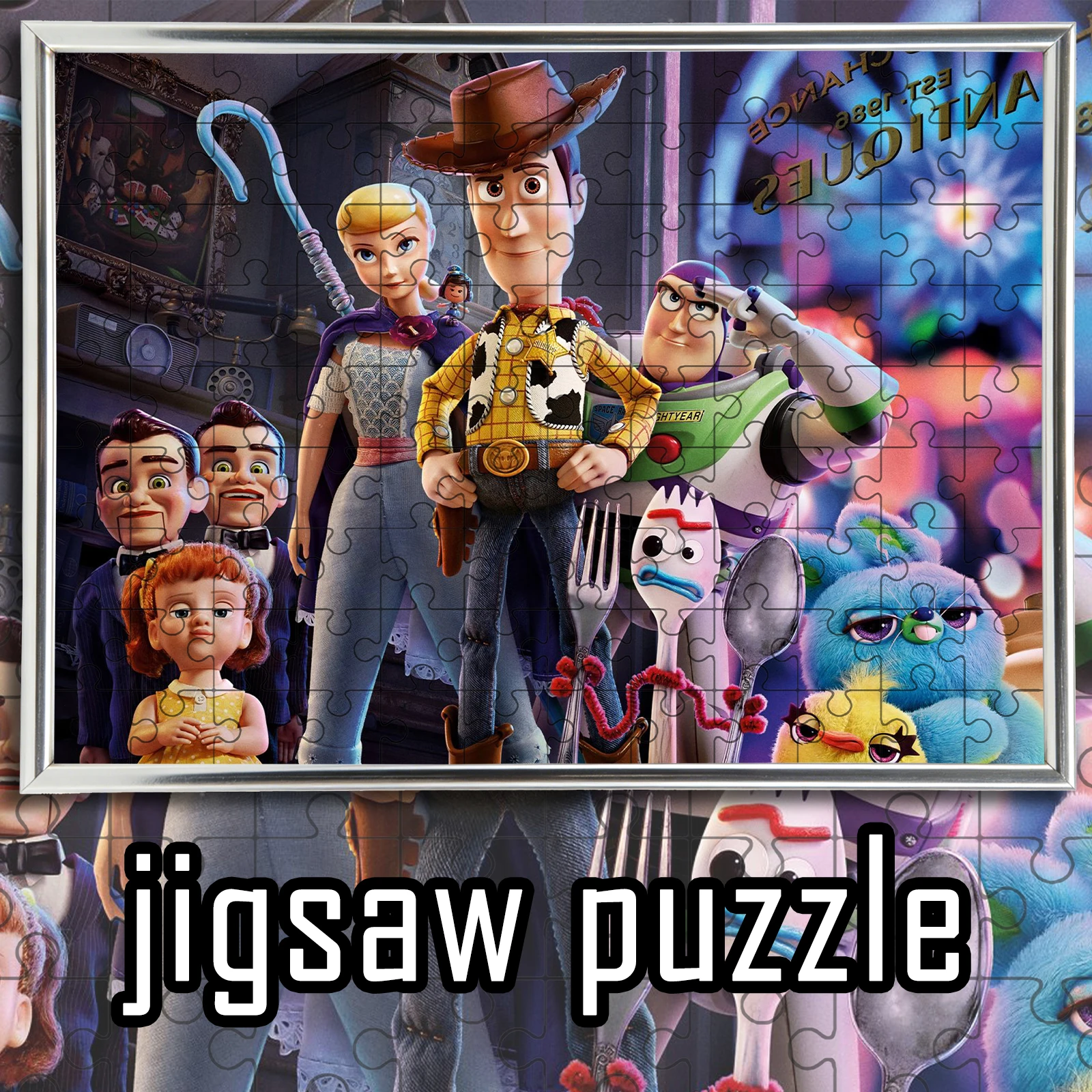 

Toy Story theme jigsaw 108/200/300/500/1000pcs wooden floor game puzzle,home decoration,gift