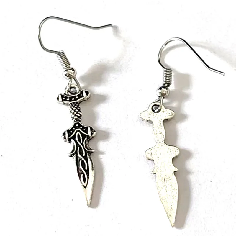 1pair Nordic Viking Warrior Victory Sword Earring for Women