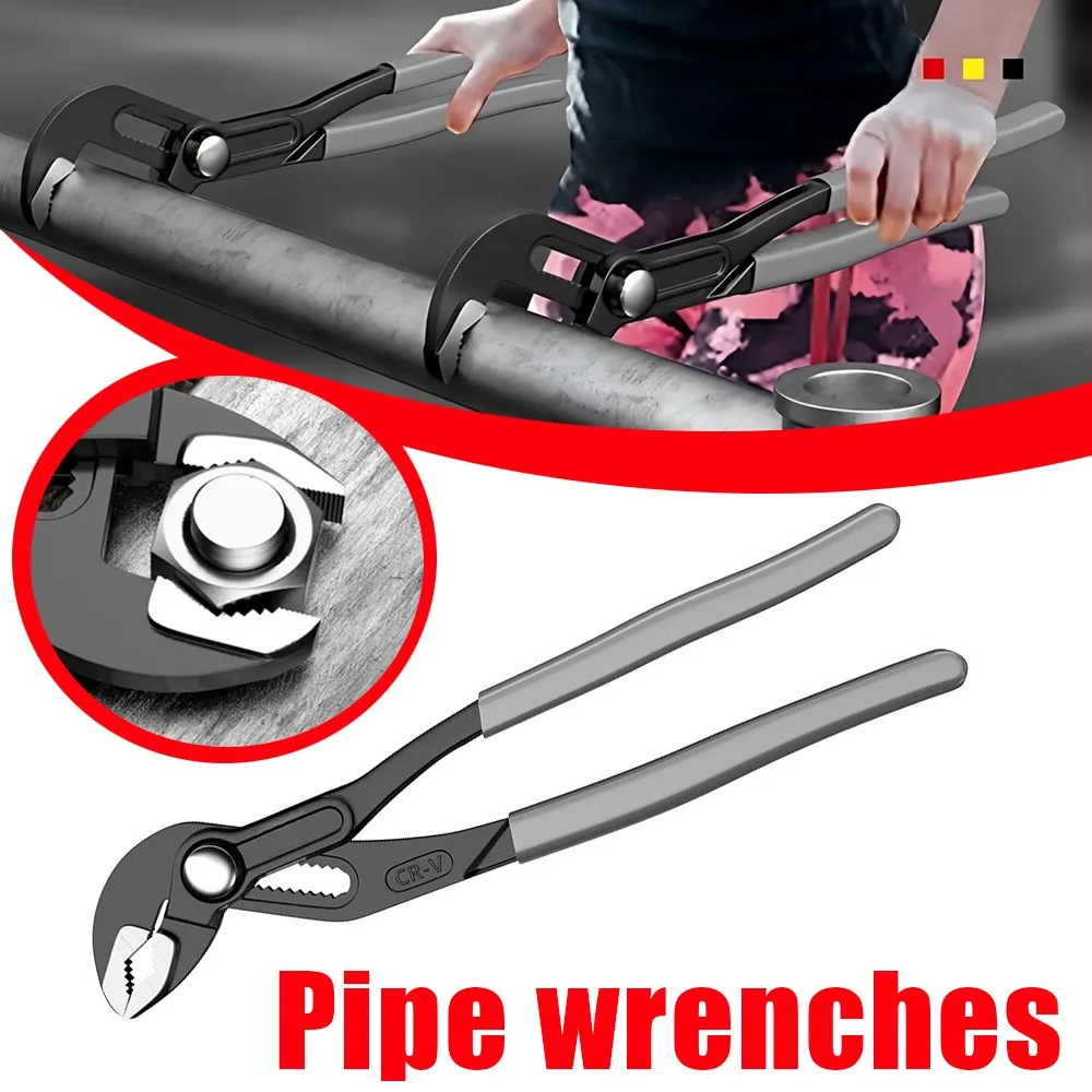 

Плоскогубцы для водяных насосов, быстросъемные сантехнические плоскогубцы, трубный ключ, регулируемые хомуты для водопроводных труб, плоскогубцы, бытовые ручные инструменты, многофункциональные