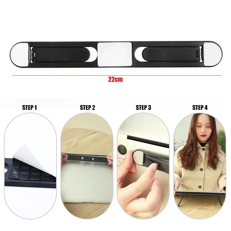 حامل كمبيوتر محمول قابل للطي وخفيف الوزن وقابل للتعديل لحامل الكمبيوتر اللوحي MacBook Air المريح