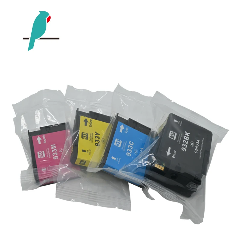 Compatible Ink Cartridge Replacement for 932XL 933XL 4Pack with HP Officejet 6100 6600 6700 7110 7510 7610 7612 7620 Printers