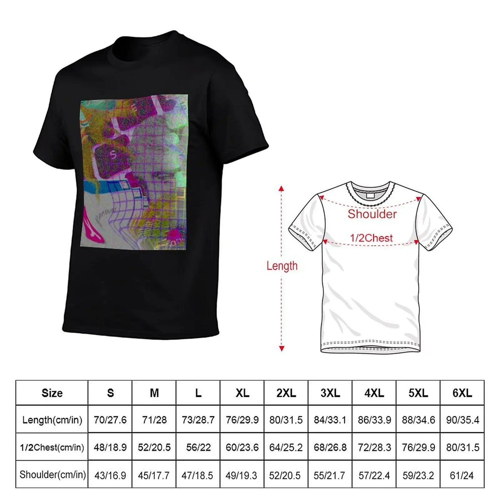 s i m u l a t i o n_001 T-Shirt anime heavyweights graphic tee shirt plain clothing for men