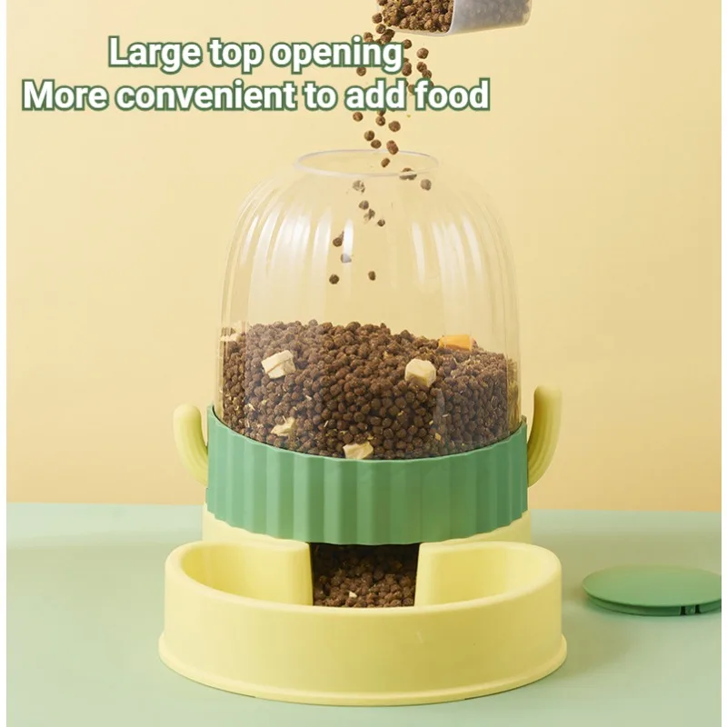 New Automatic Pet Dog Feeder Cat Water Feeder 3.8L Large Capacity Color Cute Cat Bowl  Dog Water Bottle