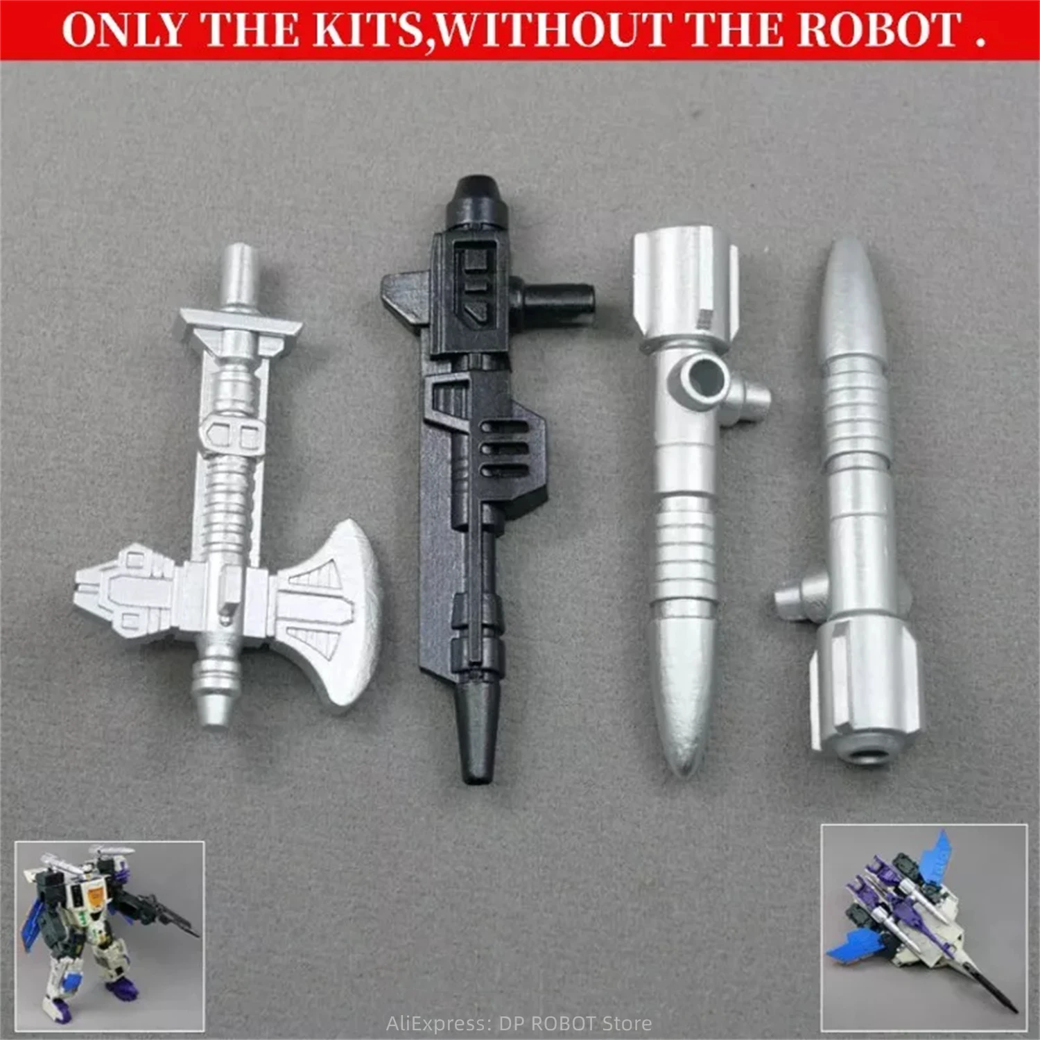 New Axe Gun Missile Weapon Upgrade Kit For Titans Return Broadside Accessories-BDT