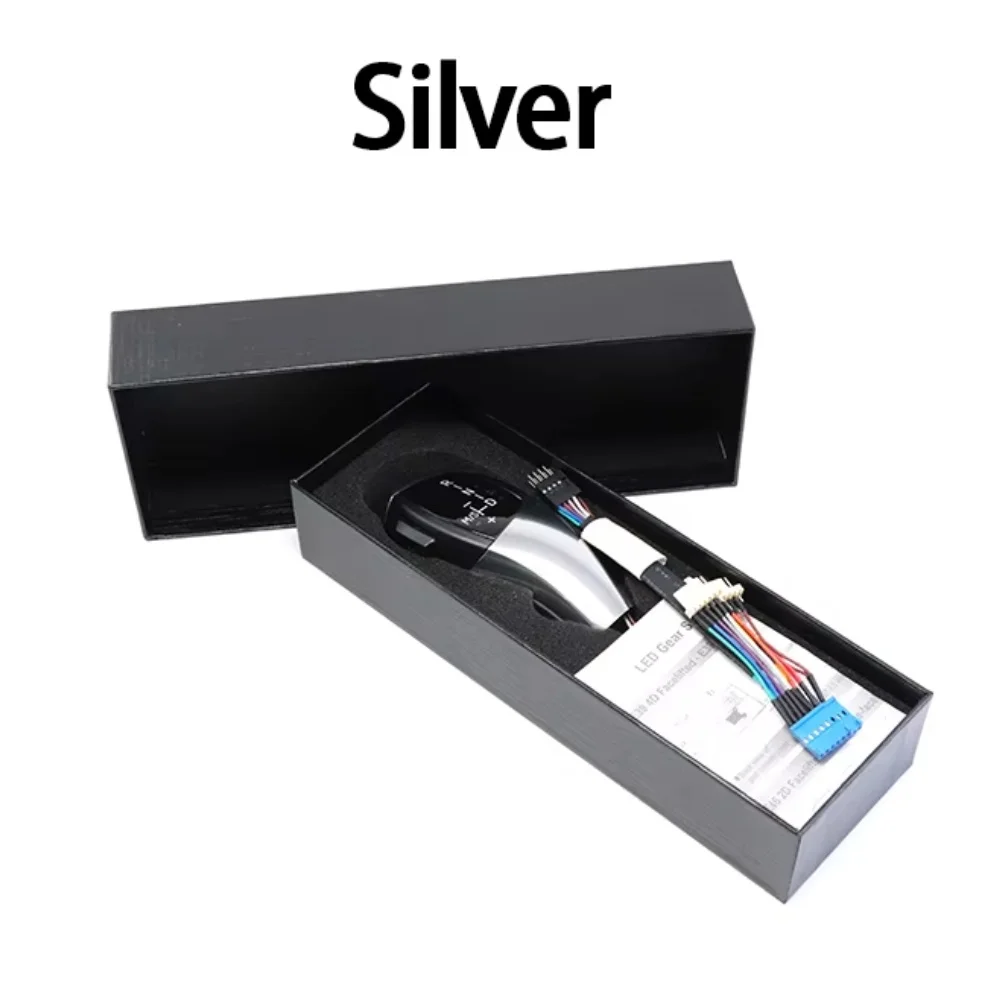 Black LED Automatic Transmission Car Interior LED Upgrades Made With ABS Material Built To Withstand Daily Use