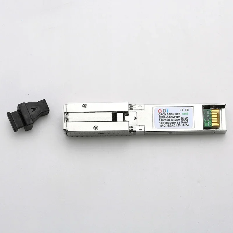 GPON 2.5G SFP ONU Tx 1310/1490nm 20km SC Transceiver stick With MAC DDM pon module SC Connector for OLT switch for HUAWEI/ Cisco