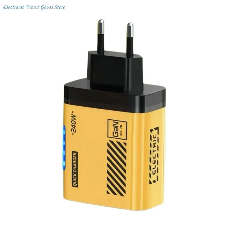 A3PD Stylish EU Wall Chargers With USB 3PD Port Intelligent Power Distribution