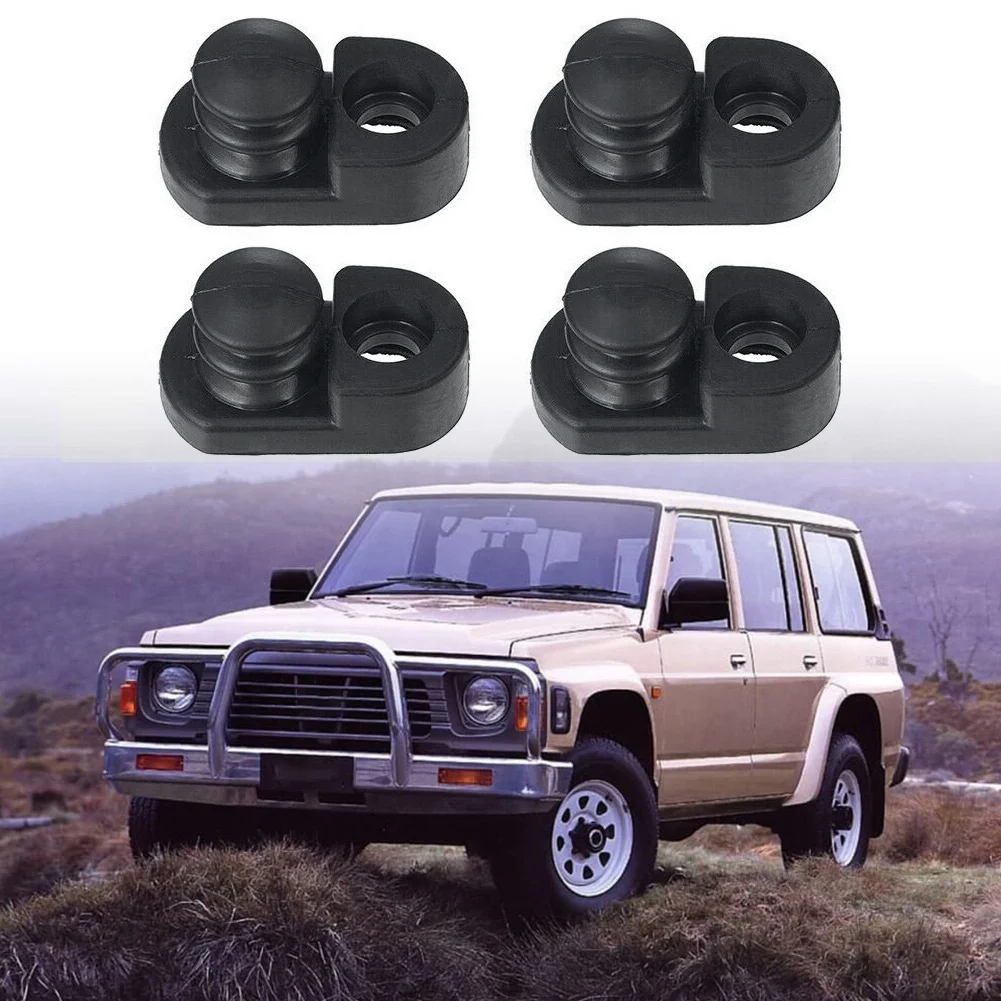 Porta do carro Switch Lock Cover, Ferramenta de substituição, Fit para Nissan Patrol GQ, Y60, GU, Y61, Grand W41, 253685L300, 4pcs