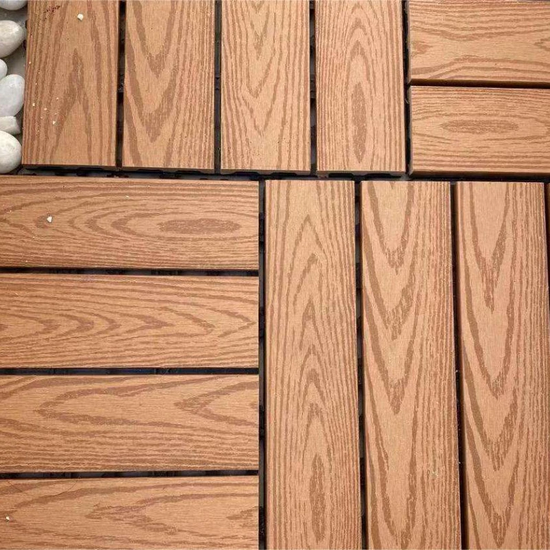 

3 items Outdoor privacy garden fence easy to install, fire-resistant 3D embossed WPC panel