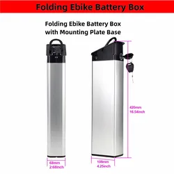 Battery Case Mate X Mate City Folding Ebike Battery Box 48v 52v Foldable E-bike Battery Box Fat Bike Mountain Bike Battery Case