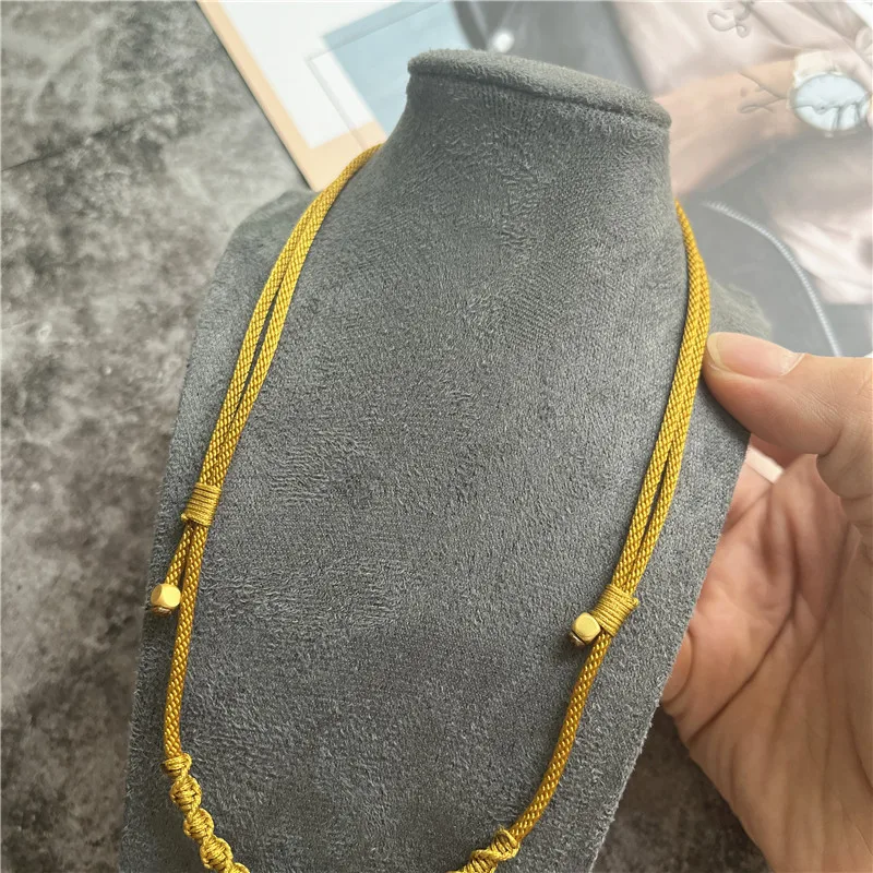 DIY Beads Jewellery Making Handwoven Accessories Adjustable Chain Exquisite Beads for Needlework Necklaces Woman Trend 2024