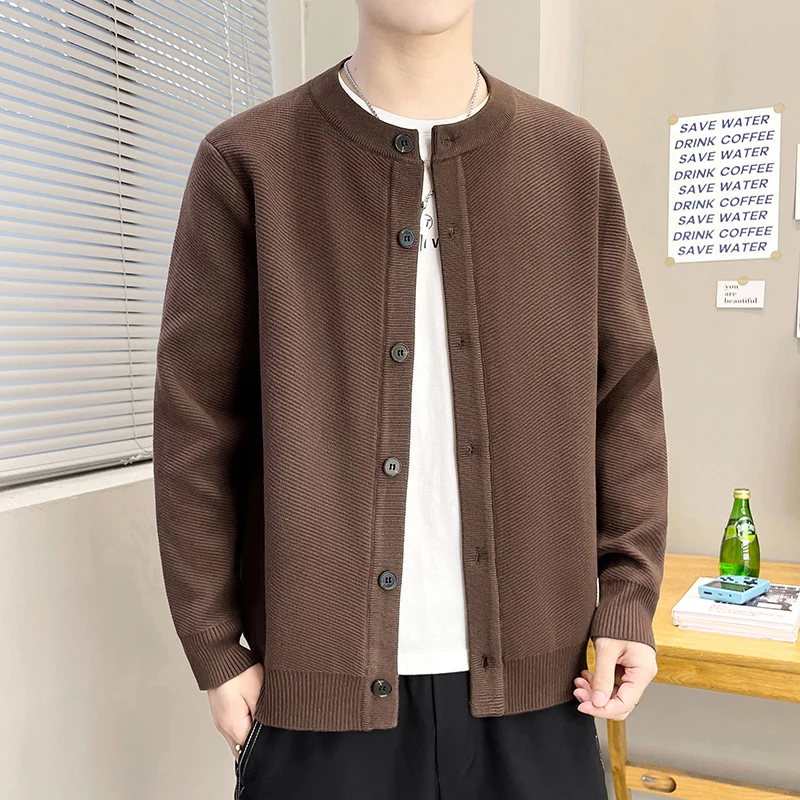 Men's Sweat-shirt Autumn Casual Pullovers Male Sweater For Men Men's Clothing Spring Streetwear Knit Fashion Hombre Warm Solid