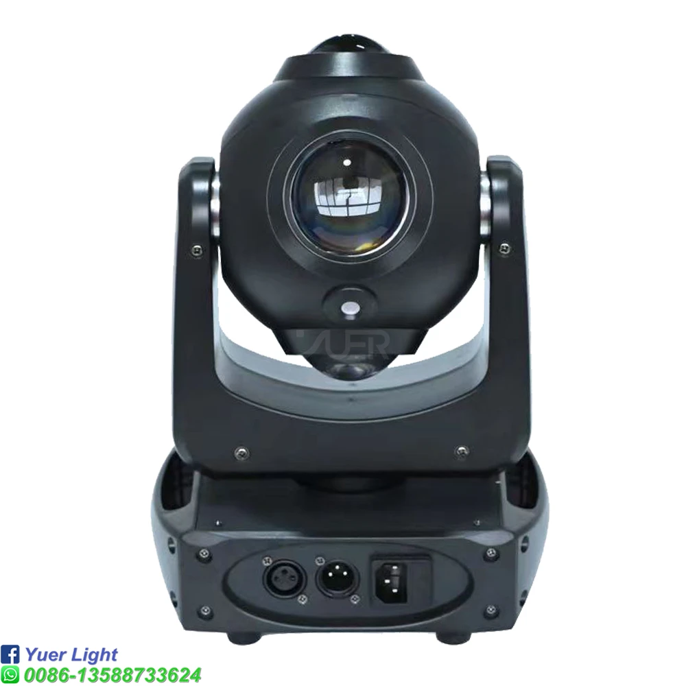 Imagem -05 - Led Mini Moving Head Ball Feixe de Laser Strobe Moving Heads Dmx Rotação Infinita Disco dj Party Iluminação 80w Pcs por Lote