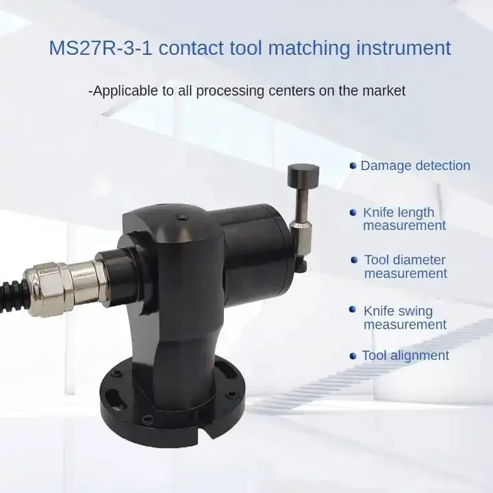 TEBAK 5-ETM27R milling cutter touch sensor setting tool setter stainless steel sensor Infrared lathe machine linear ultrasound image 3