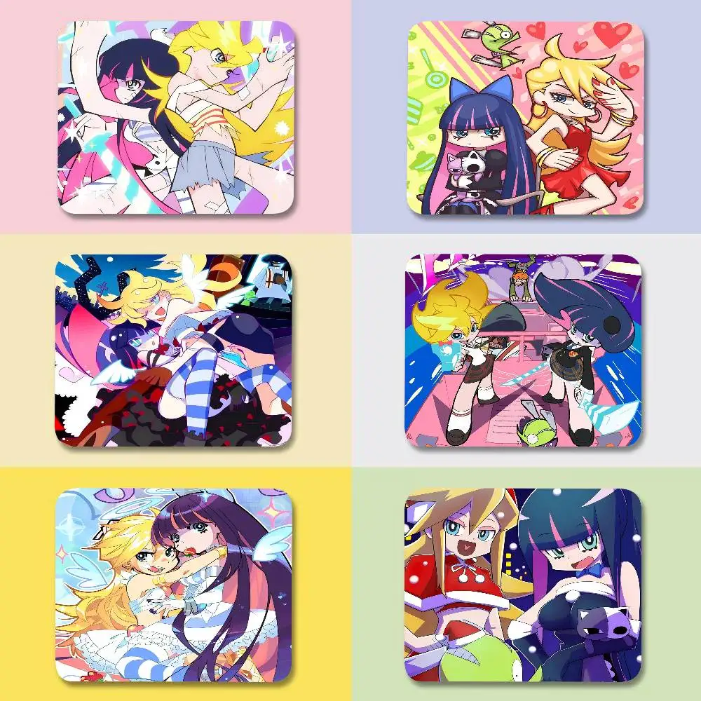 Panty And Stocking With Garterbelt Scanty Anime Game Kleines Mauspad, Computertischunterlage, Tastaturunterlage, Laptop-Kissen