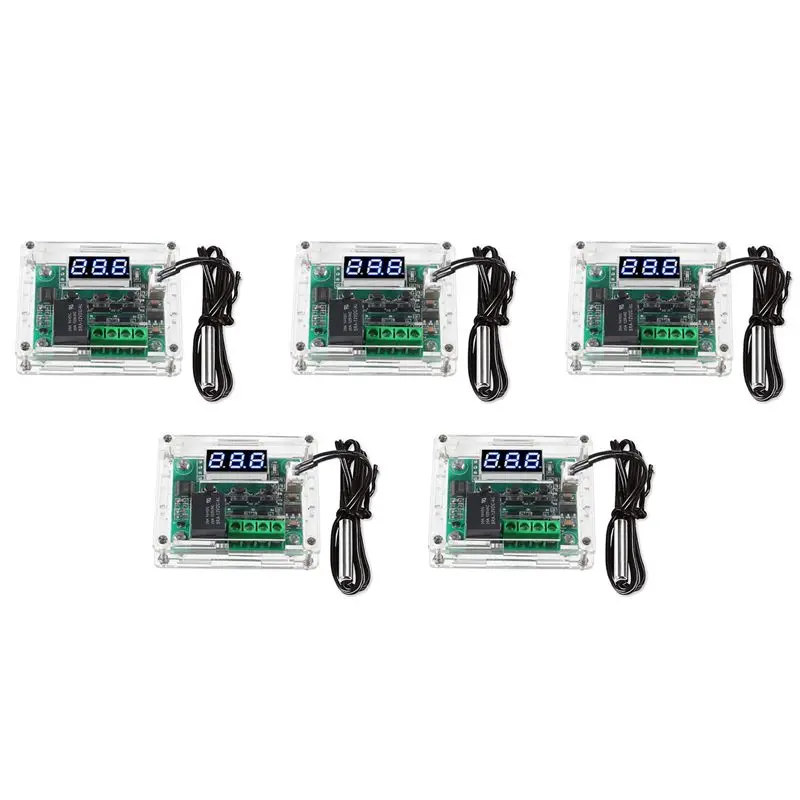 Y50A-5X W1209 DC 12V Digital Temperature Controller Board -50-110°C Electronic Temperature Temp Control Module Switch