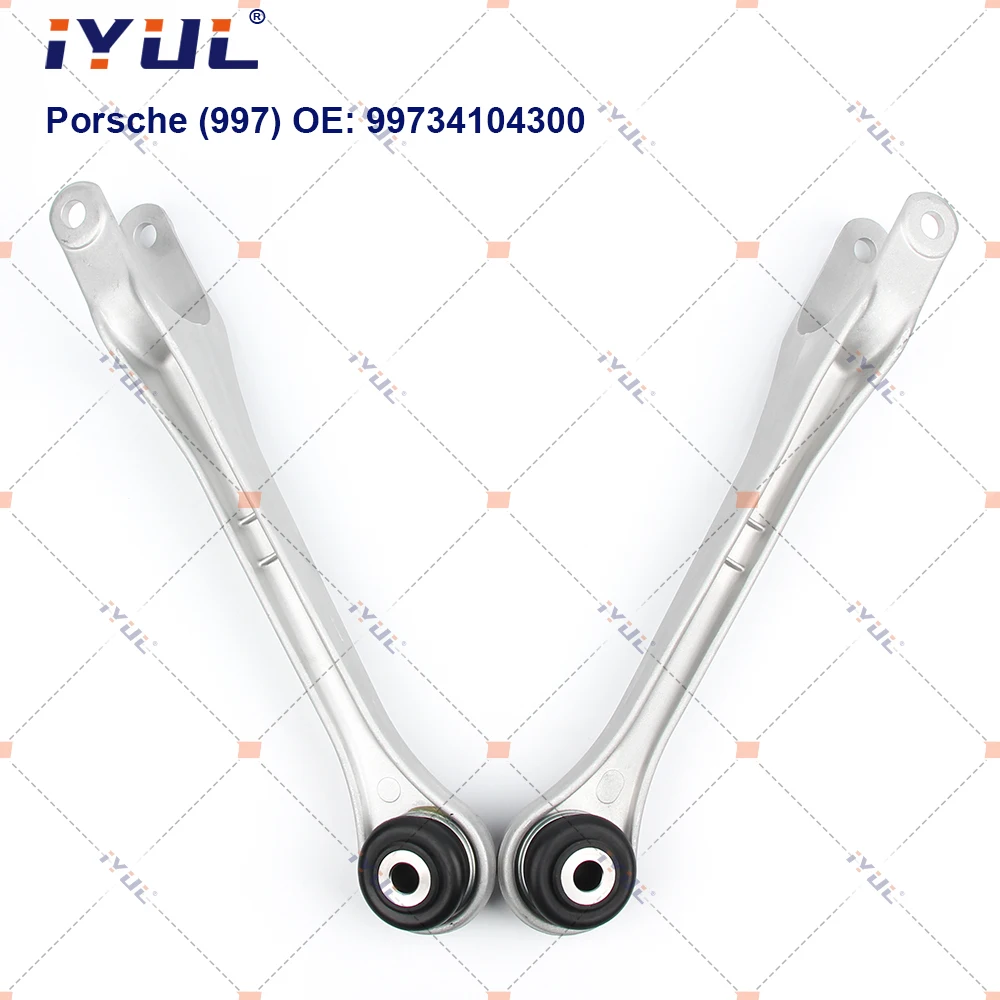 A Pair Front Lower Left Right Suspension Control Arm For Porsche 997 987 911 BOXSTER Spyder CAYMAN 99734104300