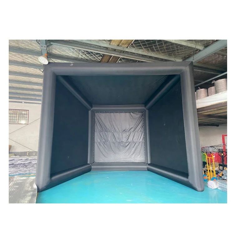 Newly Style Outdoor Movie Inflatable Golf Practice Screen Tent High Quality Oxford Home Use
