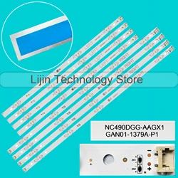 LED Strip For 49UK6300 49UK6200PLA 49UM7000PLA 49UM7000 49LK5900 49UK6470 49LK5900PLA 49UM7400 49UK6400 49UK6300PLA NC490DUE